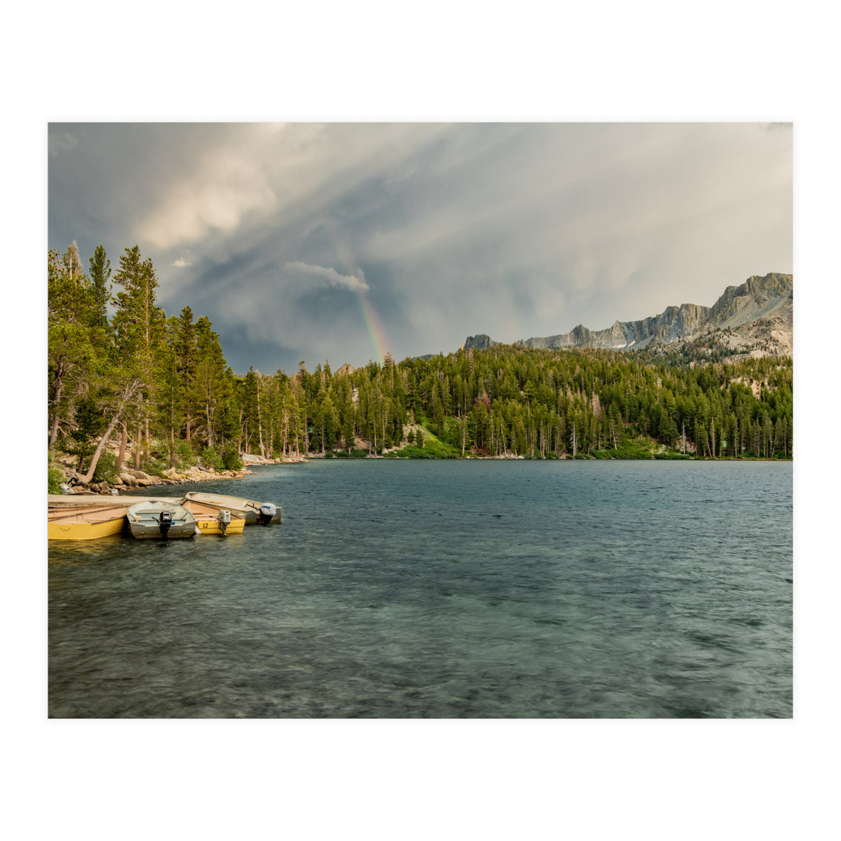 Lake George Rainbow (Print Only)