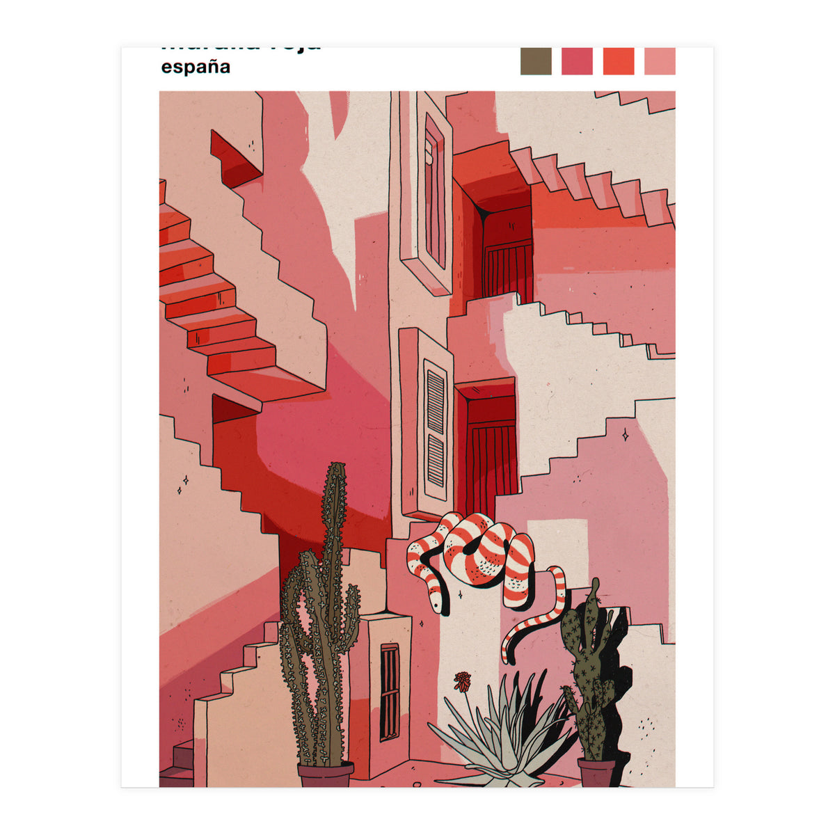 Muralla Roja (Print Only)