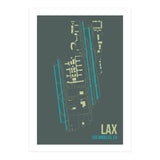 LAX Airport Layout (Print Only) thumbnail
