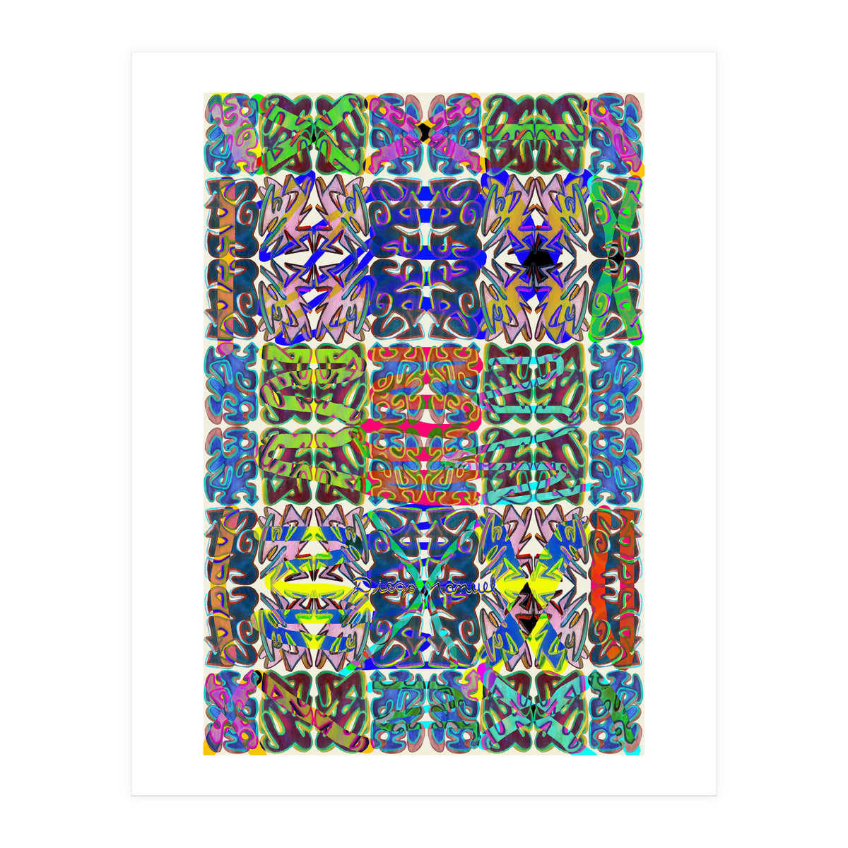 Graffitis 2021 Tapiz 100 (Print Only)