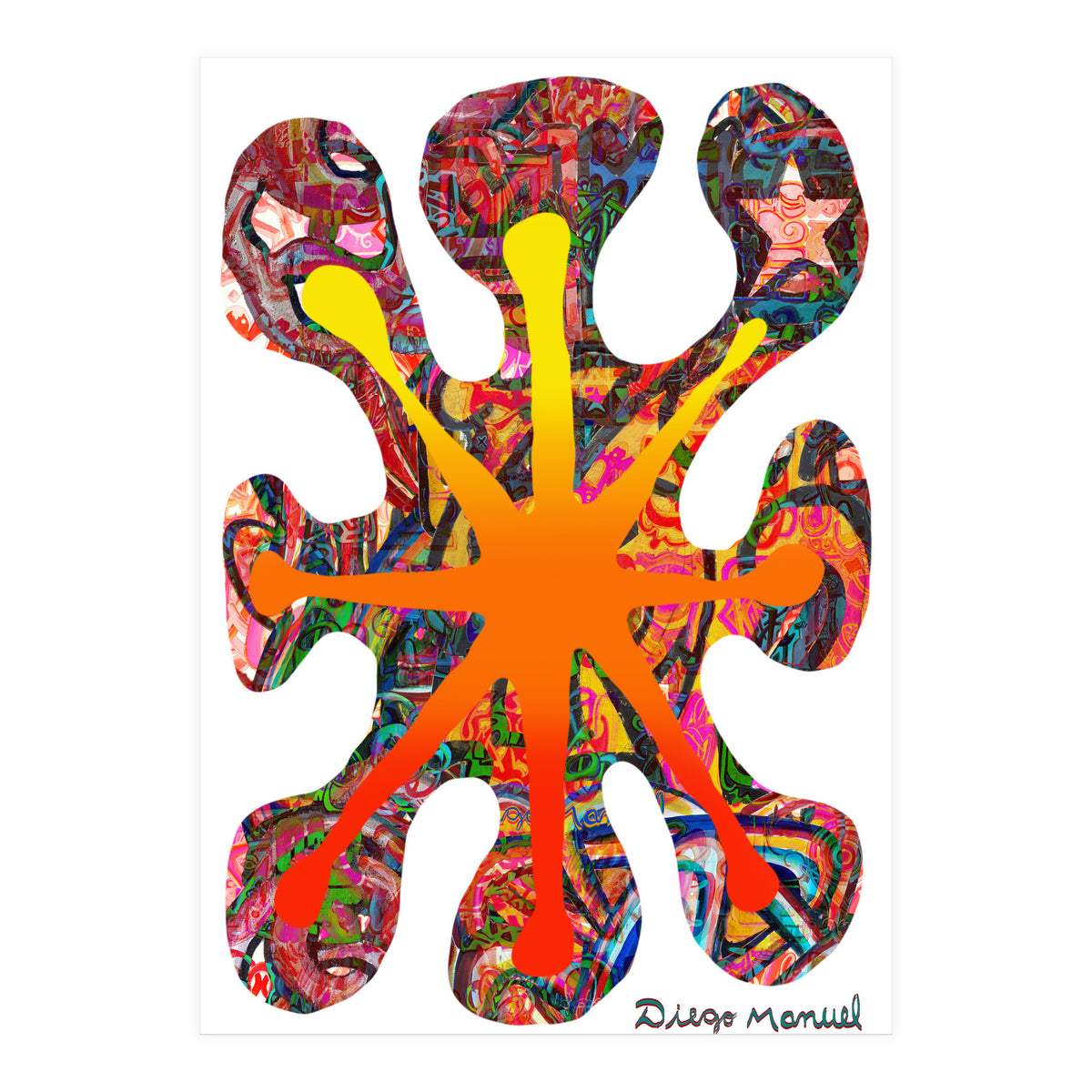 Fuego 54 Copia (Print Only)