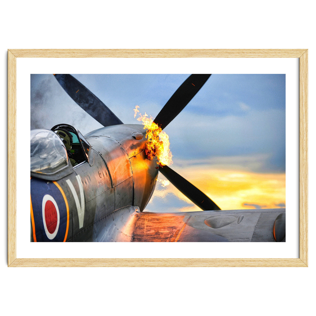 Spitfire Fighter Aircraft 'hot Starting'