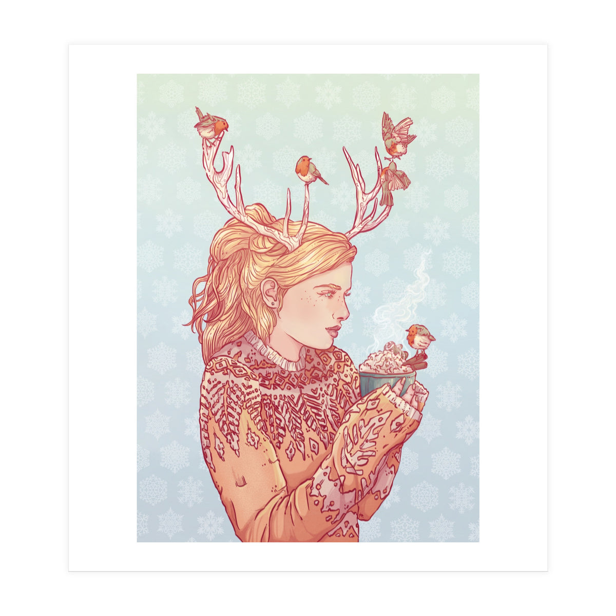 December Lady (Print Only)
