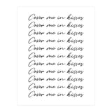 Cover Me In Kisses (Print Only) thumbnail