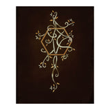 Flowering golden hexagon (Print Only) thumbnail