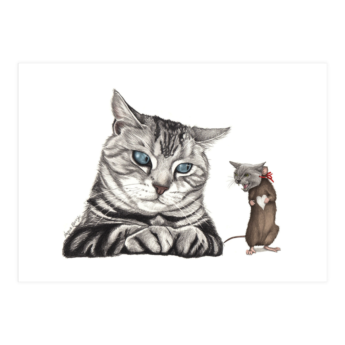Cat and Mouse (Print Only)