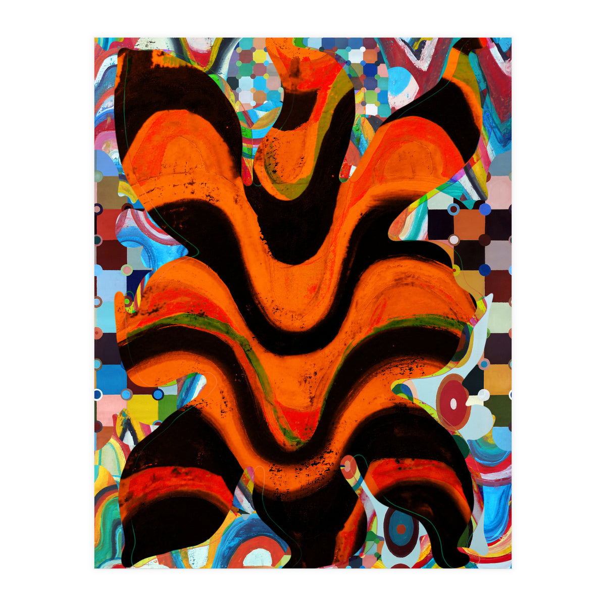 Pop Abstract 2023 Tapiz 85 (Print Only)