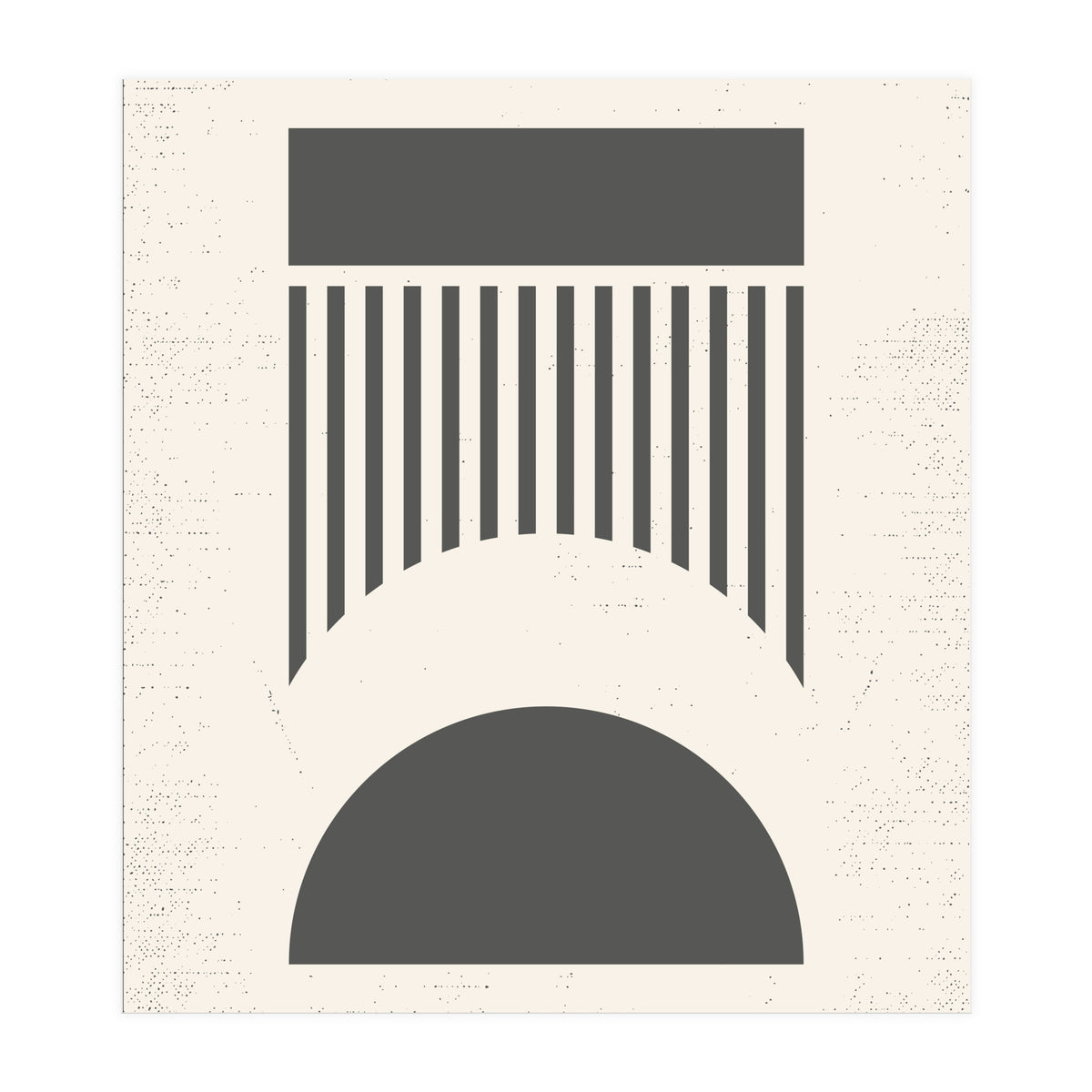 Mid Century Modern Geometry 01 (Print Only)