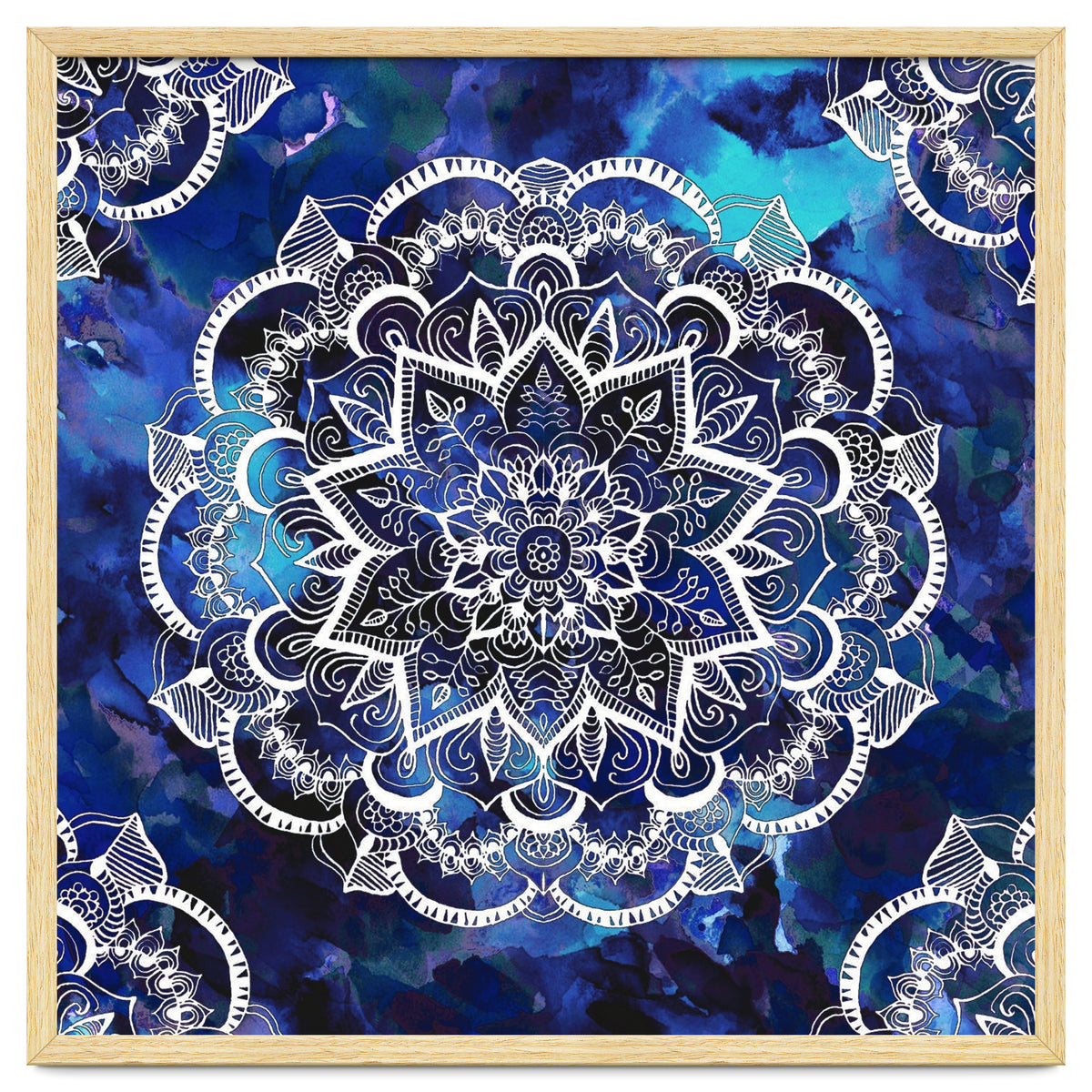 Queen Starring of Mandalas Navy