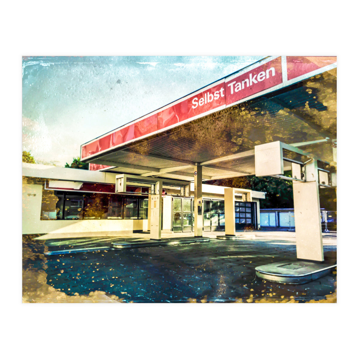 Gas station (Print Only)