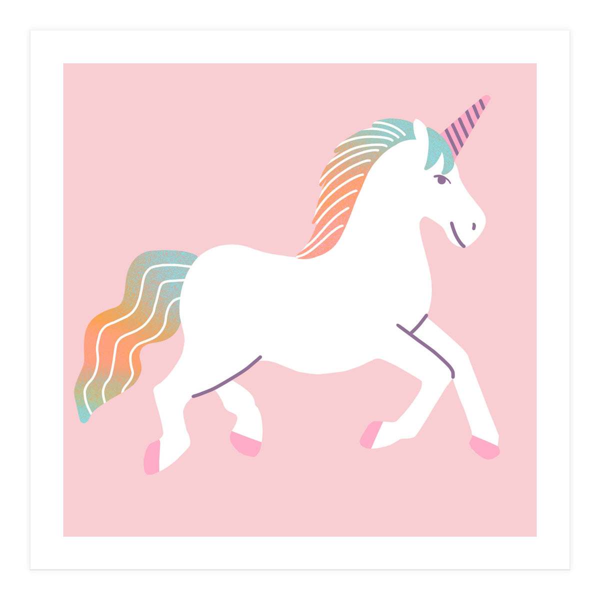 Unicorn Square (Print Only)