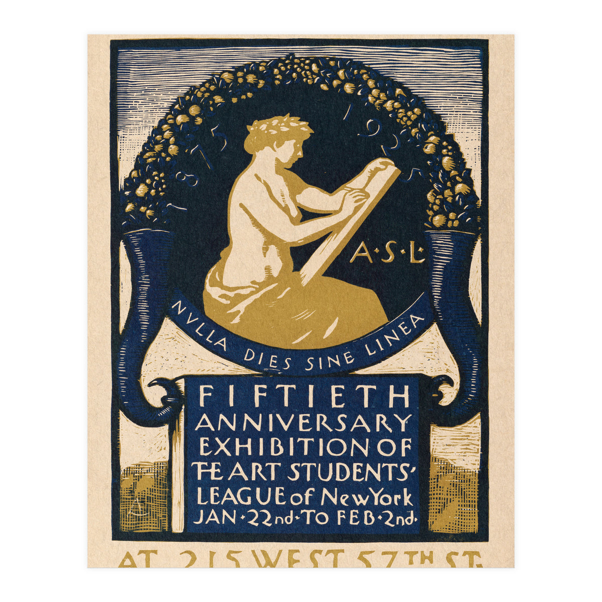 The Art Students League Of New York Exhibition (Print Only)