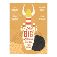 Big Lebowski movie poster (Print Only)