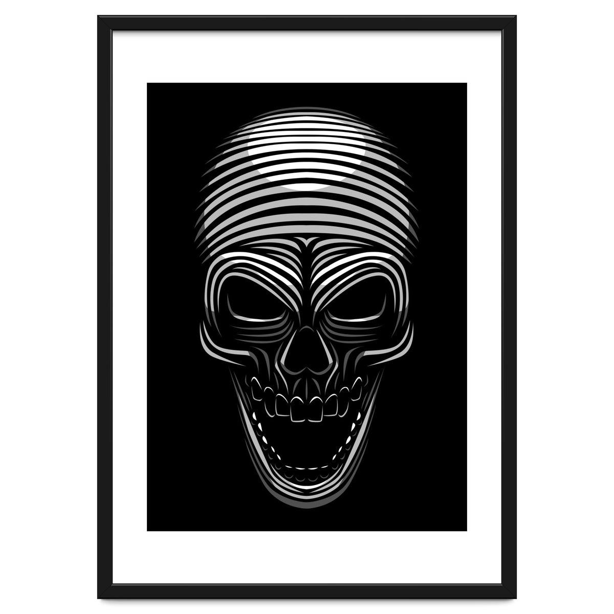 Lines Skull