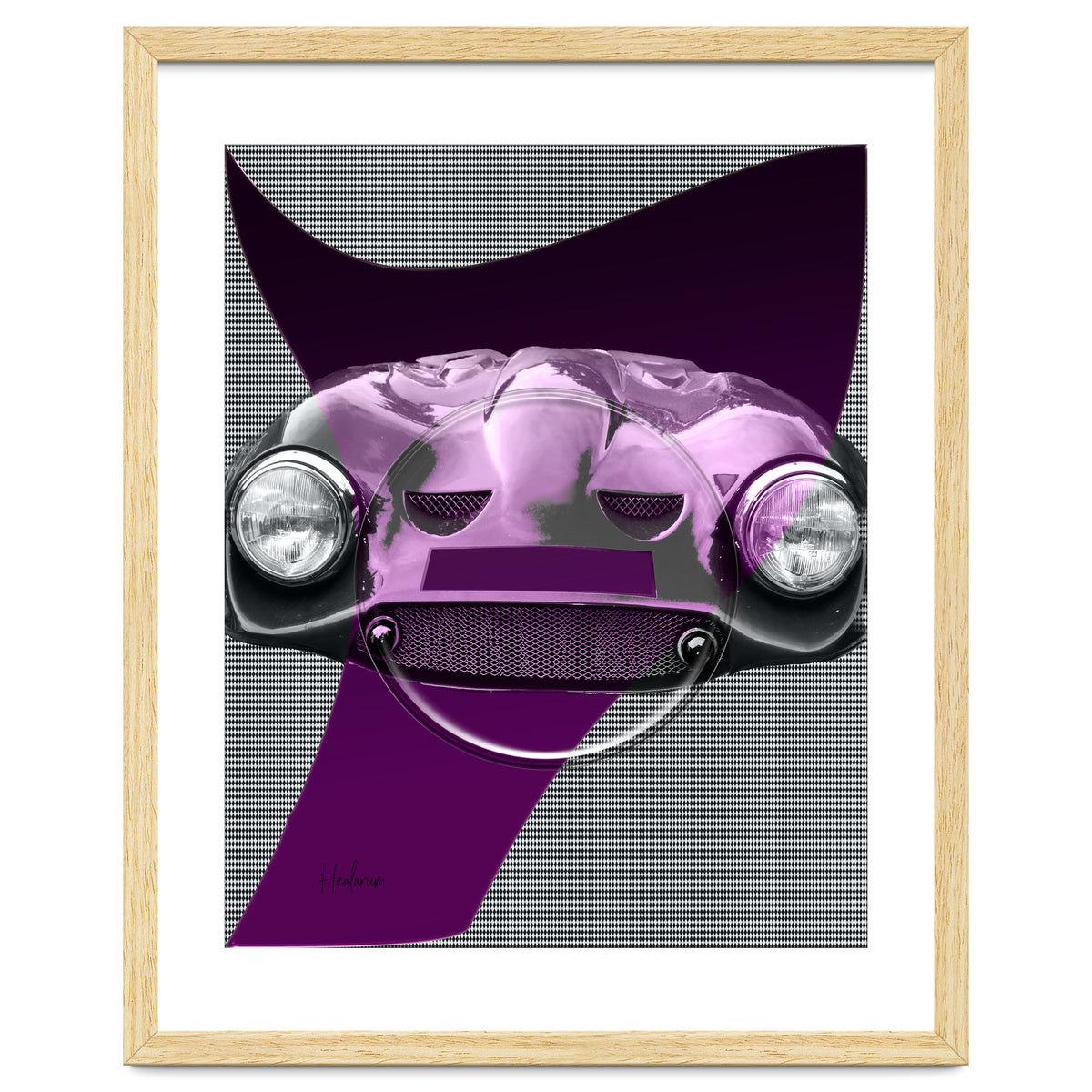 Emoji & Cars purple
