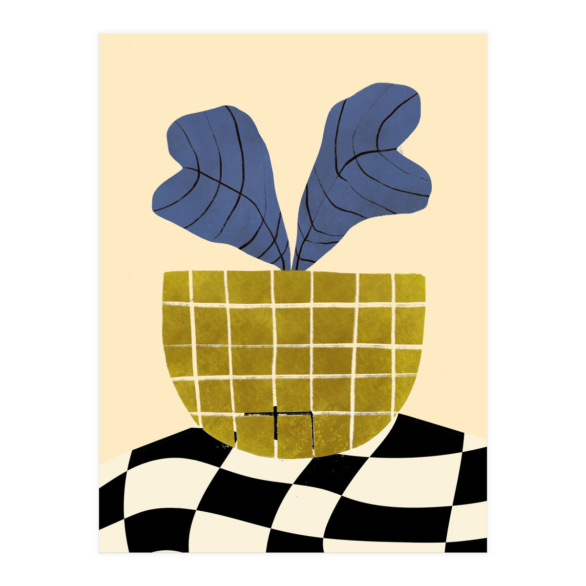 Blue Plant (Print Only)