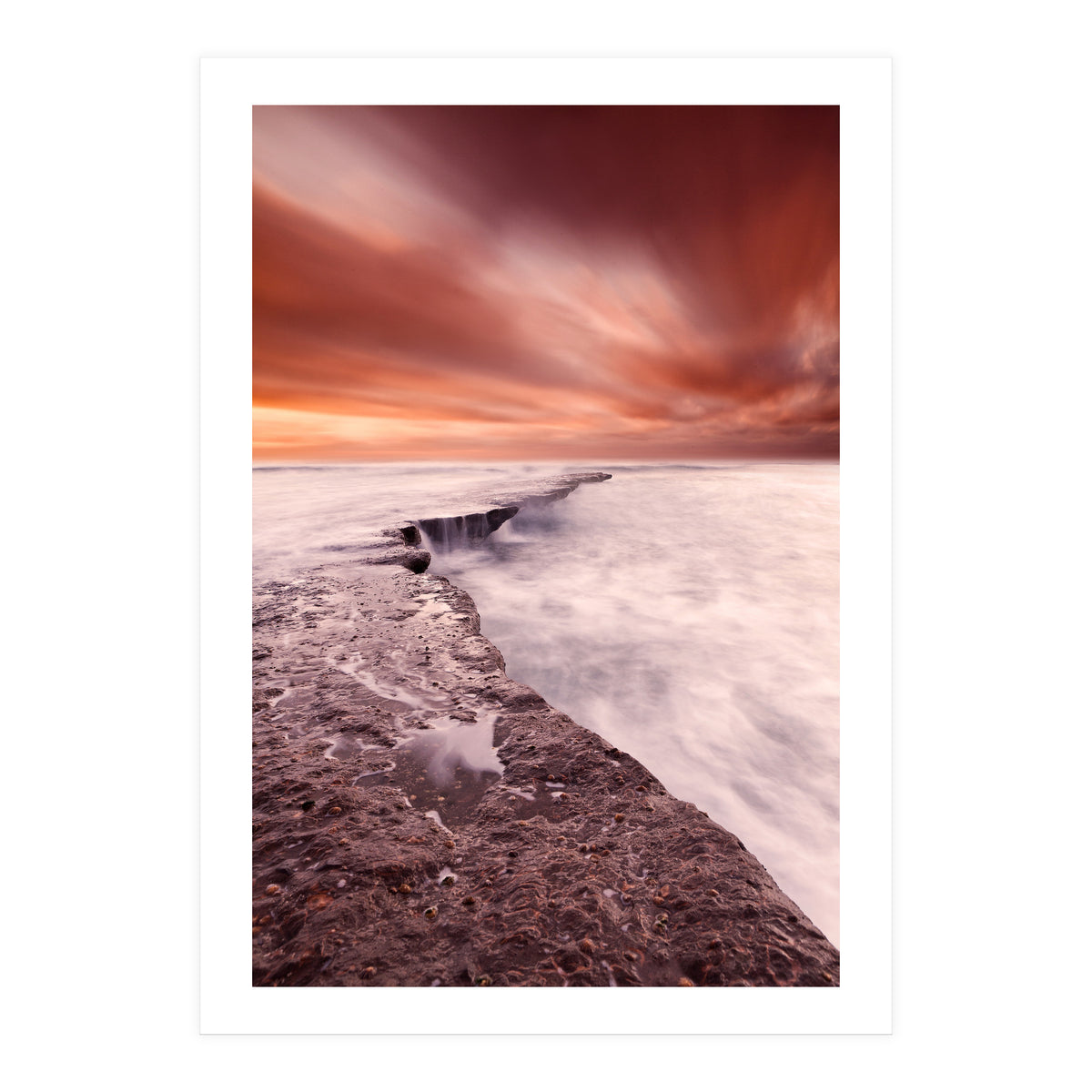 The Edge Of Earth (Print Only)