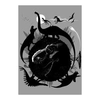 Circle of T-Rex (Print Only)