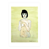 Untitled #75 Nude on a yellow-green ground (Print Only) thumbnail