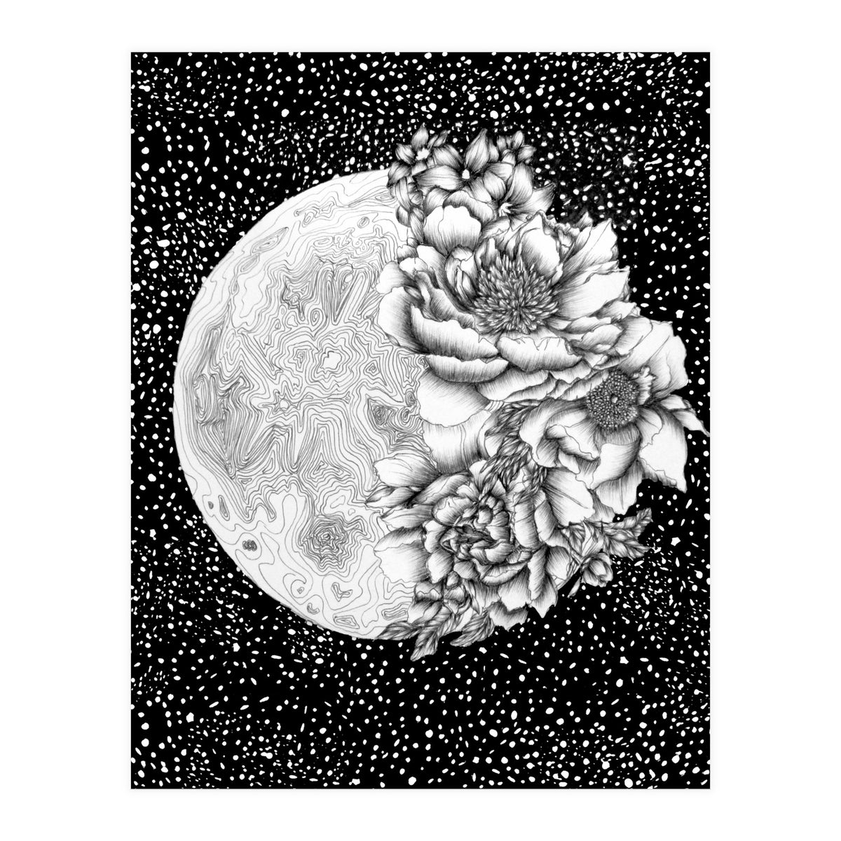 Moon Abloom (Print Only)