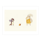 The Last Acorn Of Autumn (Print Only) thumbnail
