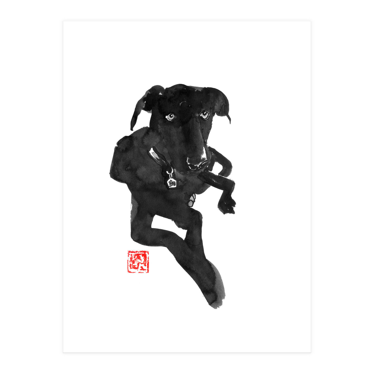Black Dog 3 (Print Only)