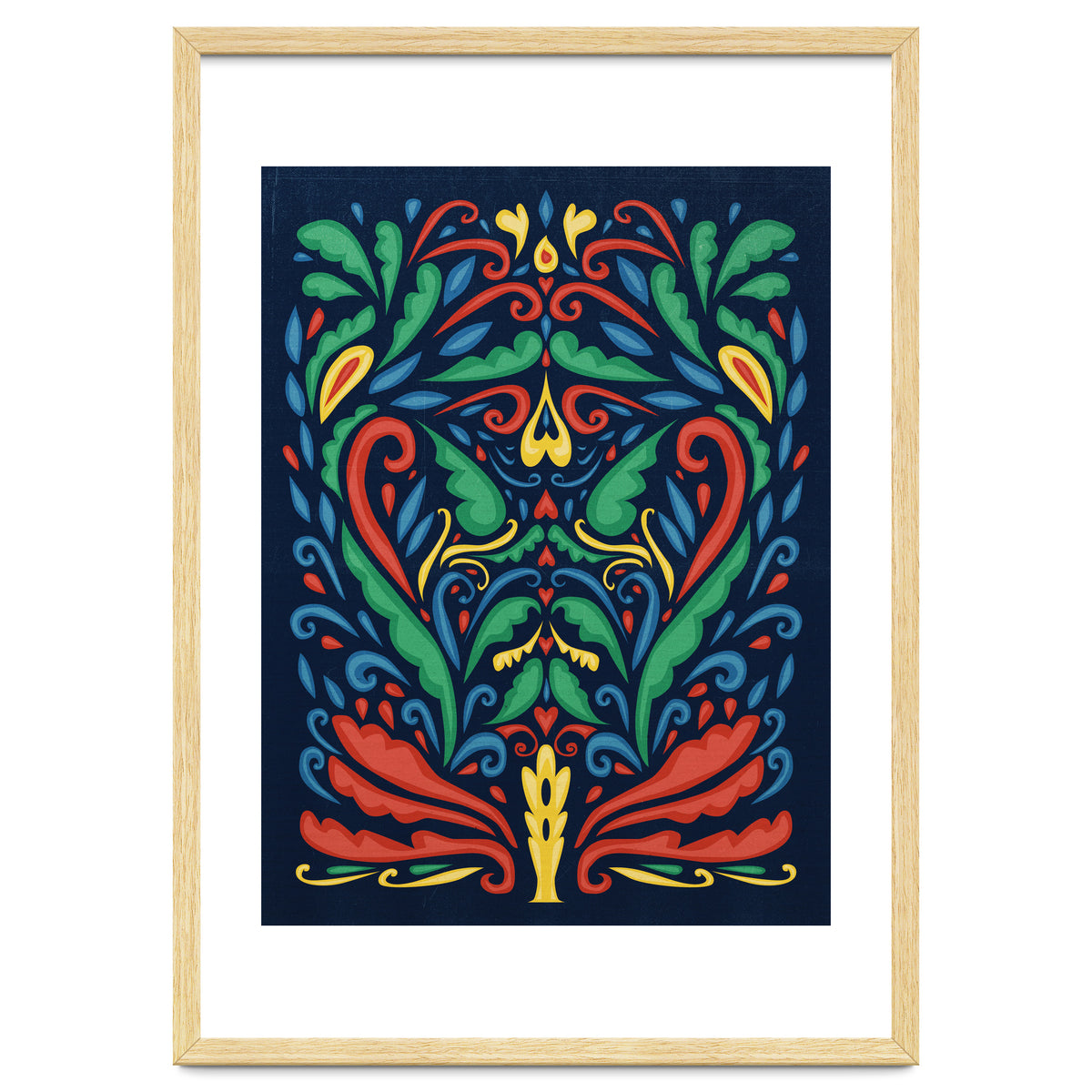 Art Nouveau Folk Art Style