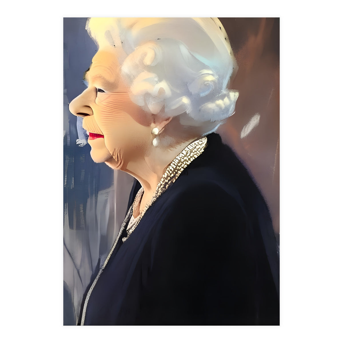 Queen Elizabeth II  (Print Only)