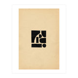 Minimalist black shapes (Print Only) thumbnail