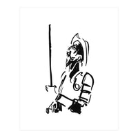 Don Quixote (Sketch) (Print Only)