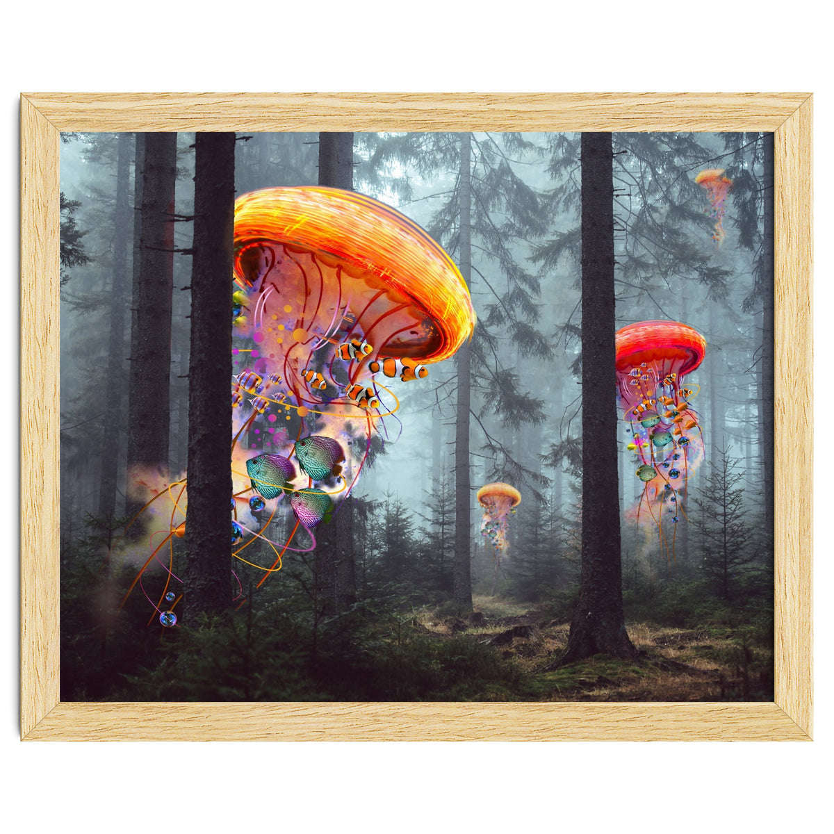 Forest Jellyfish For Print7000
