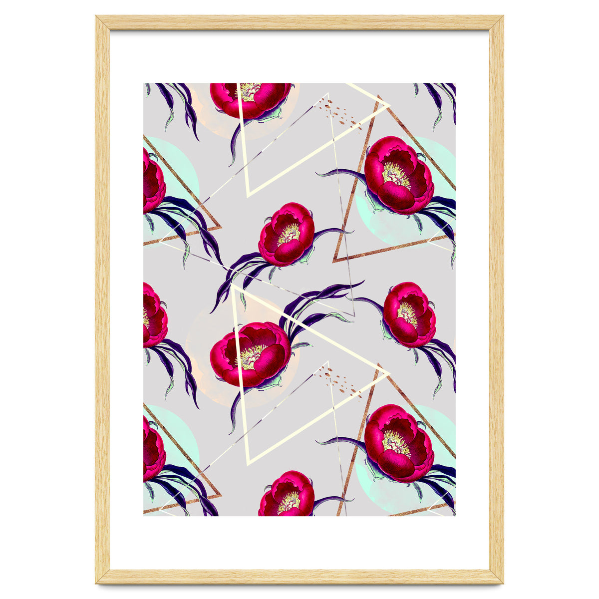 Flowery blooming with geometric II