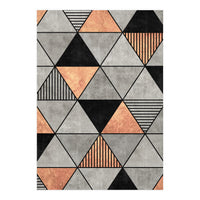 Concrete and Copper Triangles 2 (Print Only)