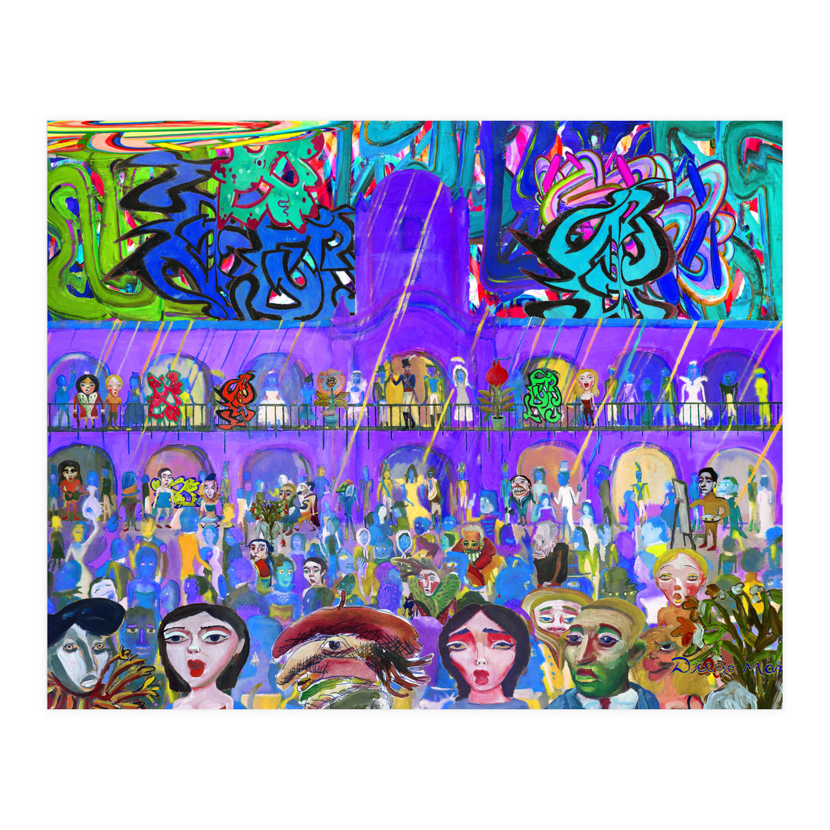 25 De Mayo Pop Digital 13 (Print Only)