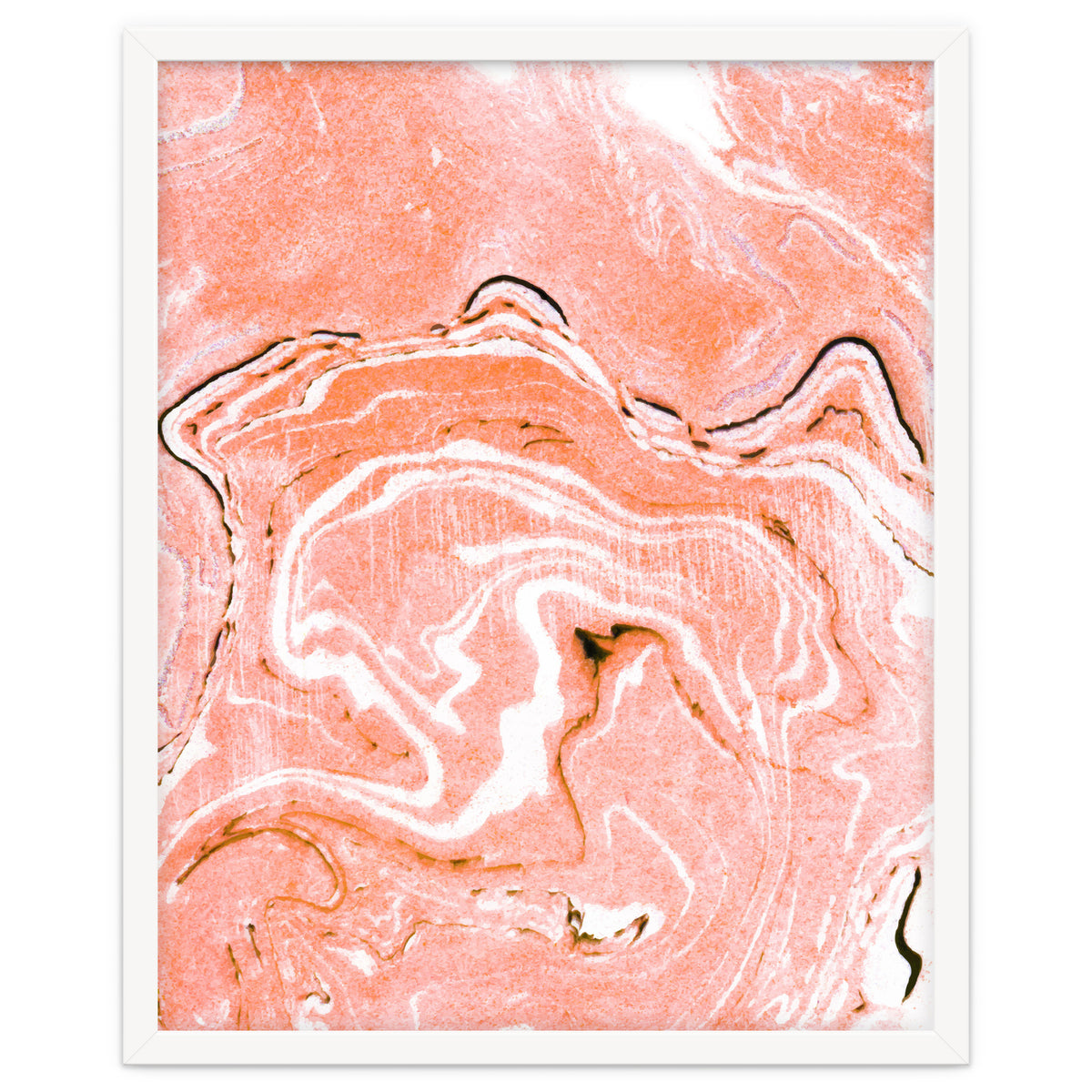 Coral Blush Marble