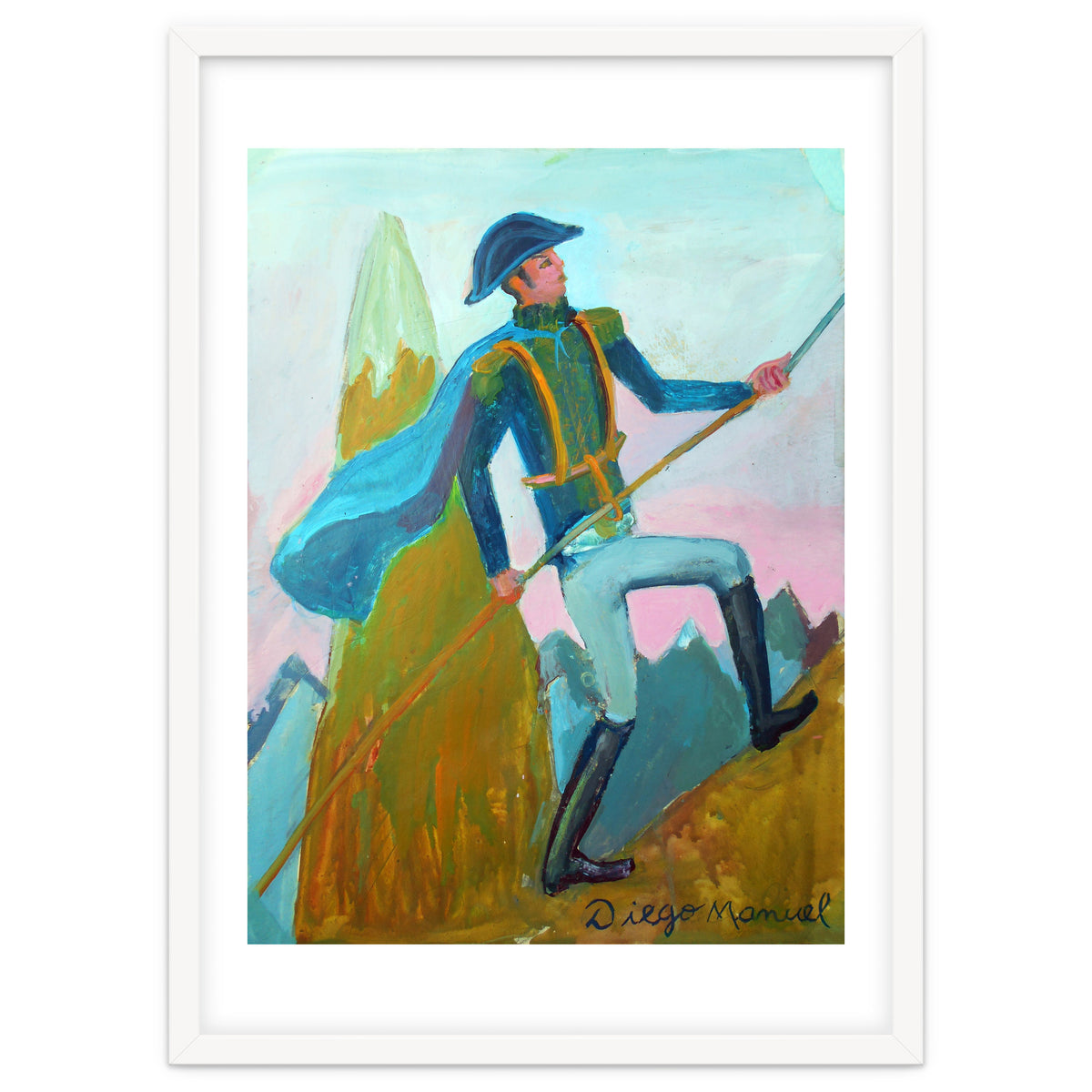 San Martin Cruzando Los Andes