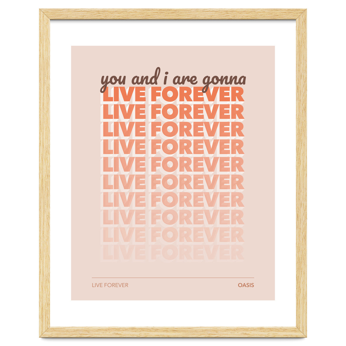 Oasis - Live Forever