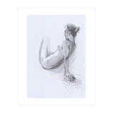 Nude Woman Drawing (Print Only) thumbnail