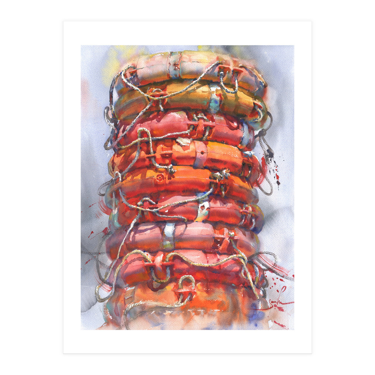 life buoys (Print Only)