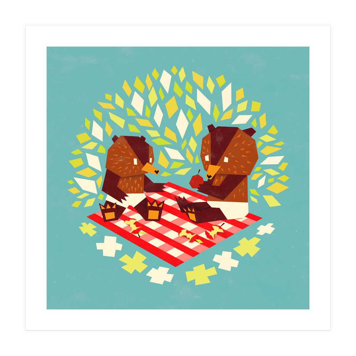 Picknick Bears (Print Only)