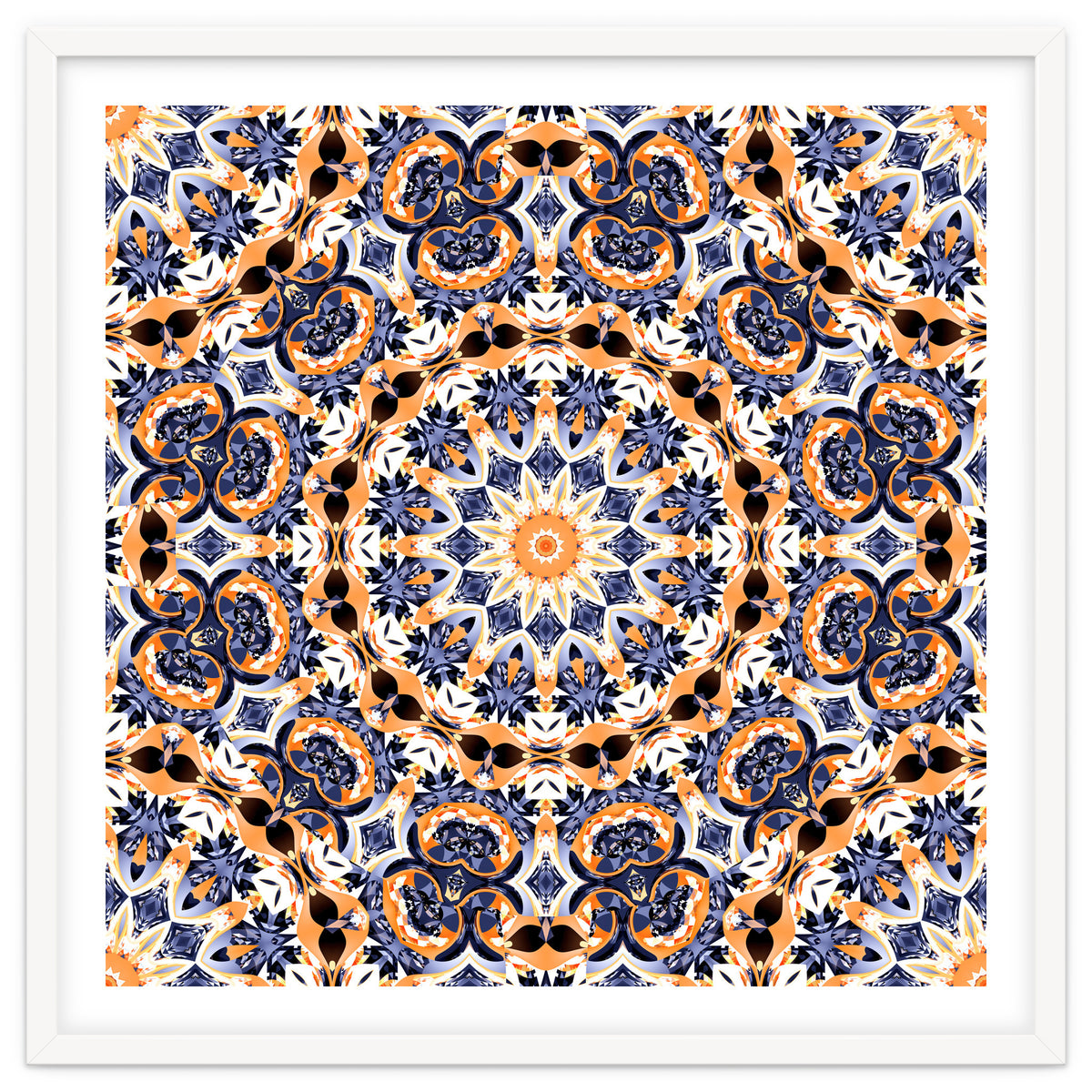 Abstract Mandala Pattern
