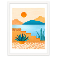 Baja Landscape Illustration