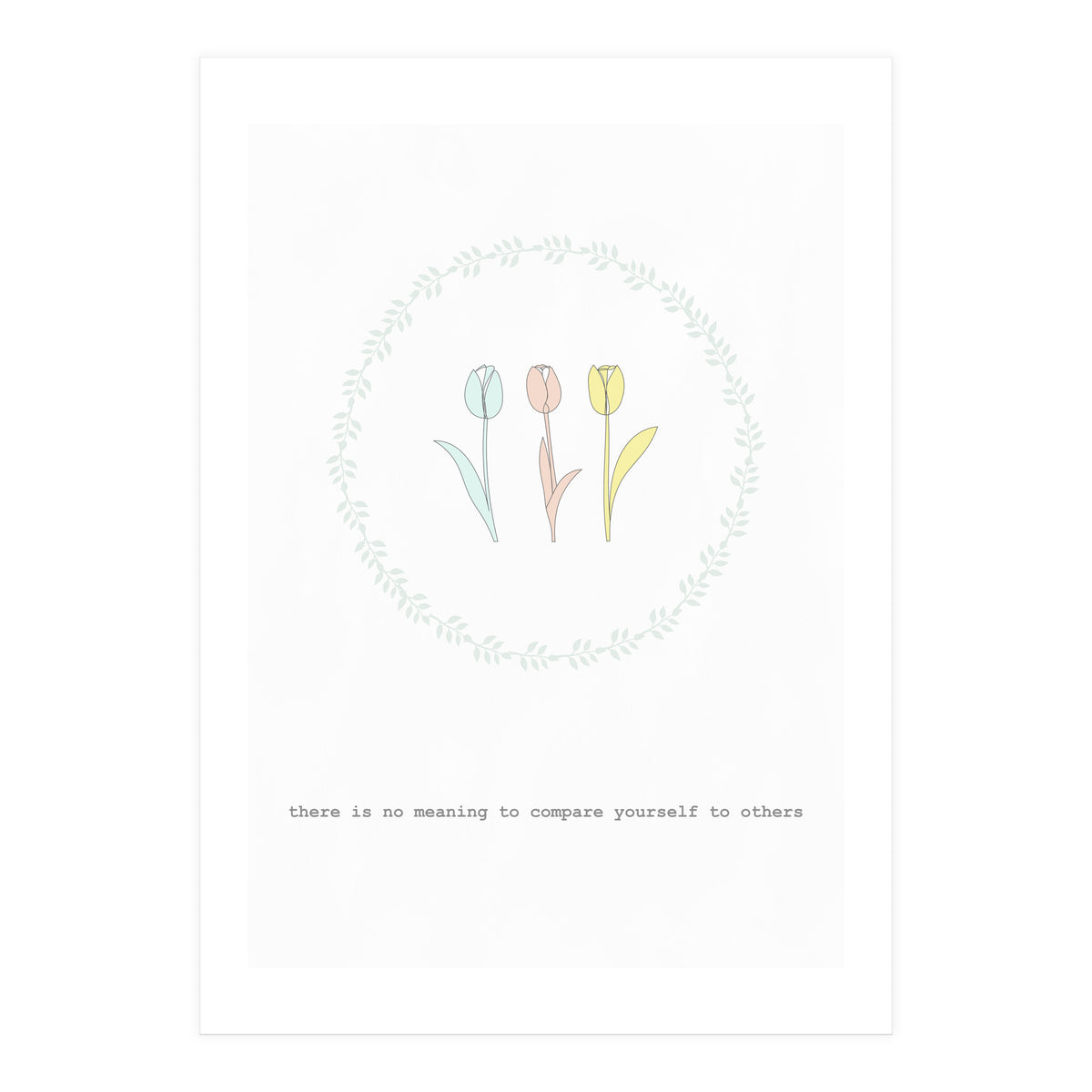 Tulip Flowers   (Print Only)