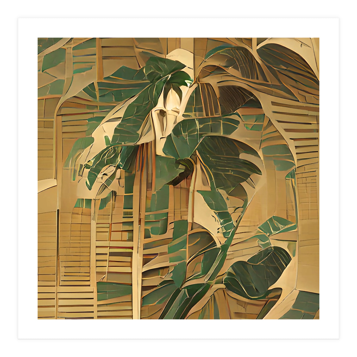 GROOVY-TROPICAL-1-A (Print Only)