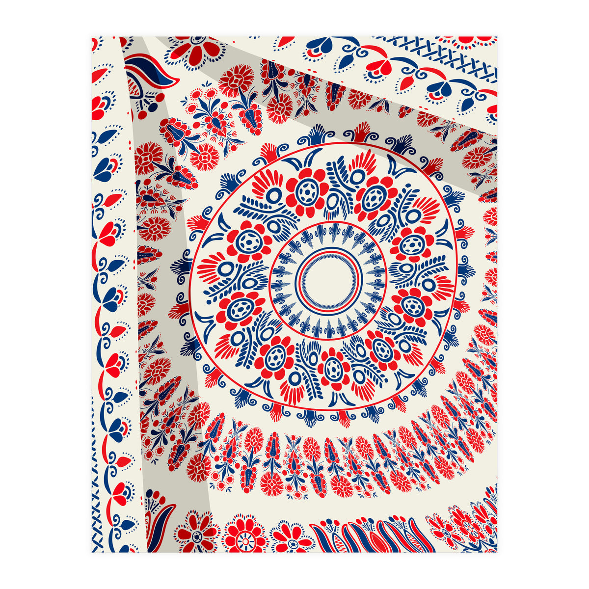 Romanian embroidery background 37 (Print Only)