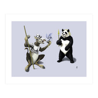 Donkey Xote And Sancho Panda Co (Print Only)