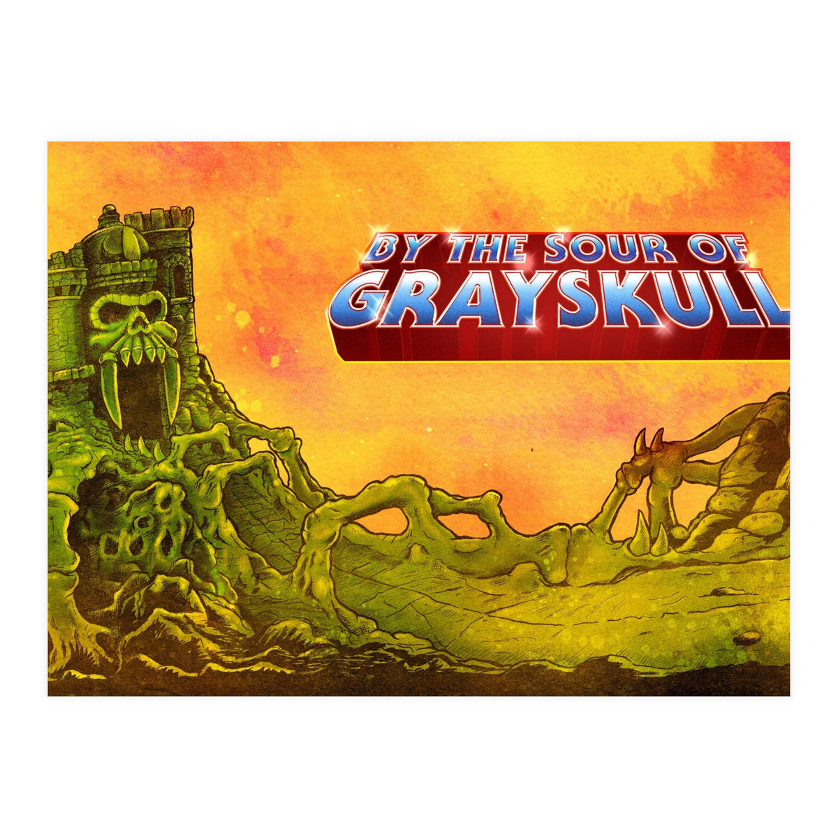 By The Sour Of Graykull - Steel City Brewery x Mega Collab - Grapefruit & Redcurrant Sour Beer (Print Only)