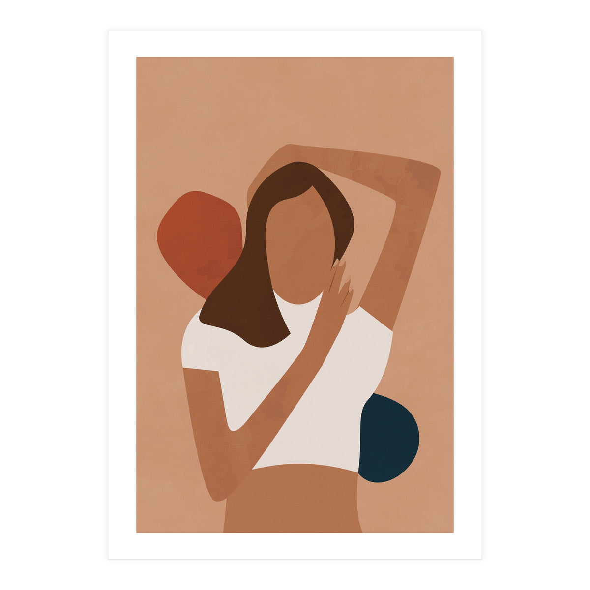 Boho Woman EarthyTones (Print Only)