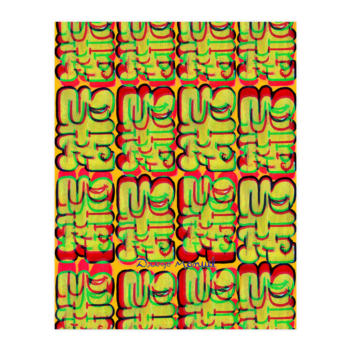 Graffitis 2021 Tapiz 116 (Print Only)