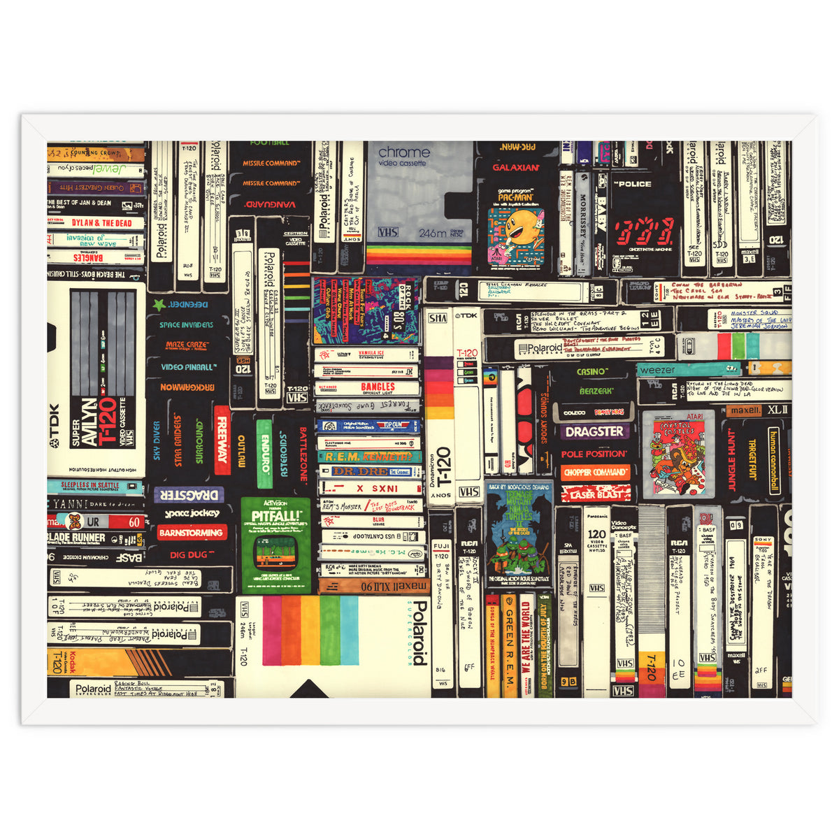 Cassettes, VHS & Atari